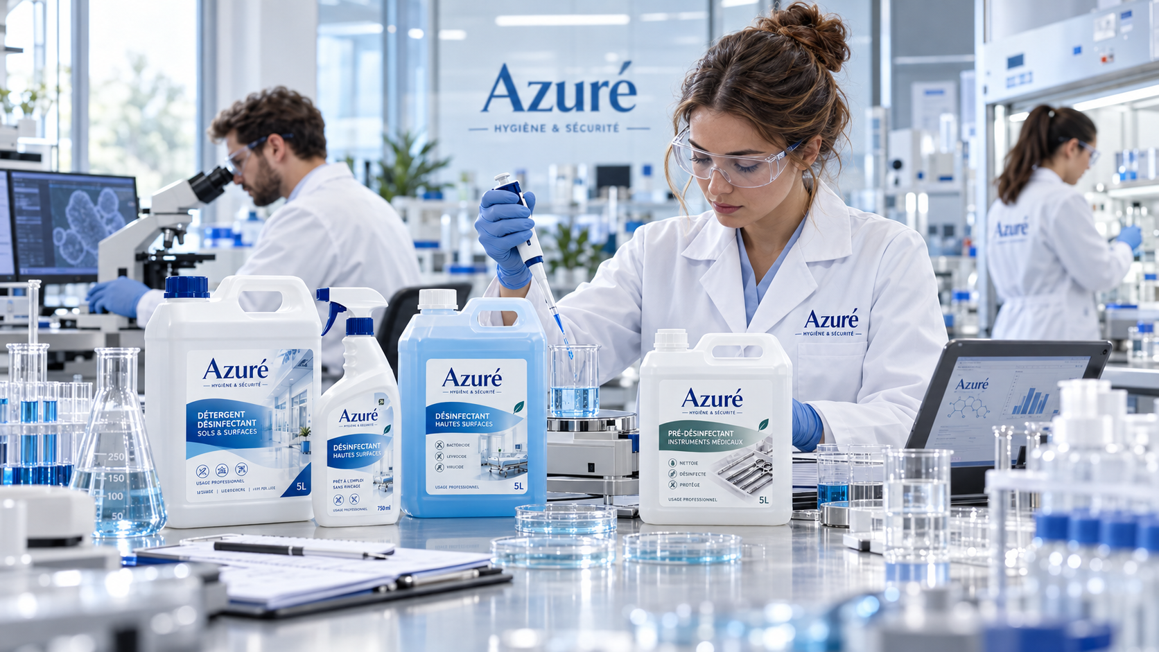 Illustration des projets de recherche Azuré Pharm