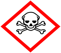 Pictogramme de toxicité présent dans la fiche